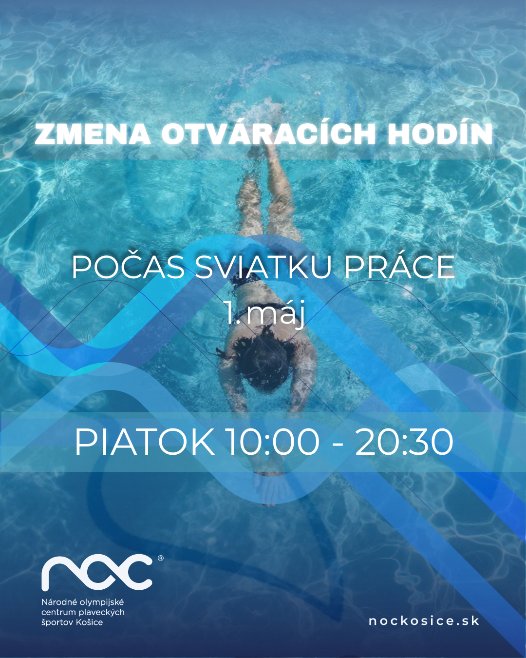 Zmena otváracích hodín dňa 1.5.2026